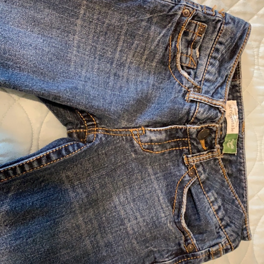 Aeropostale Bayla Skinny Women’s Blue Denim Jeans - Picture 5 of 11
